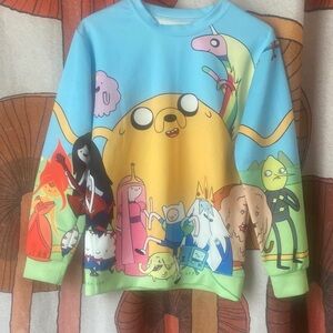 Adventure Time Characters  Sweatshirt